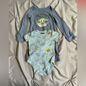 Star Wars Infant Baby Yoda Set